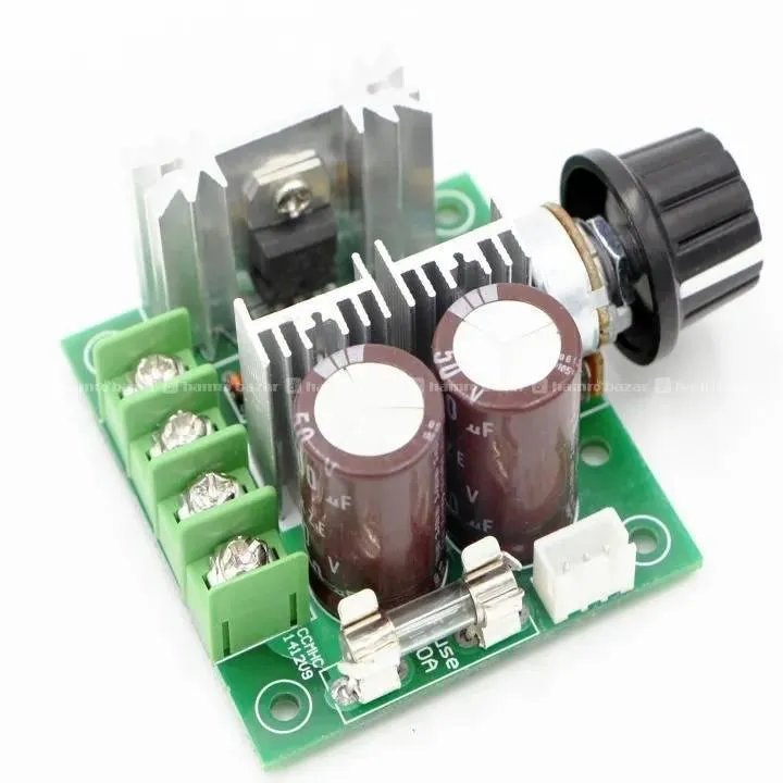 12V-40V 10A PWM DC Motor Speed Controller Knob--Hi