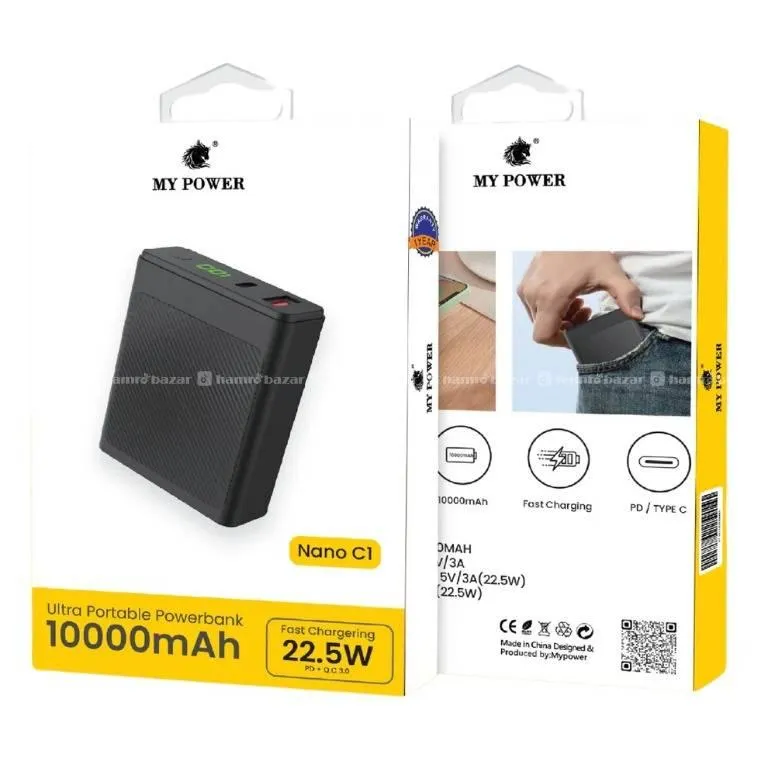 My Power M-1044B quick chrging 22.5w Power bank