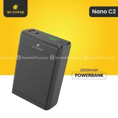 My Power Nano c2 power bank 20000 amh 22.5watt