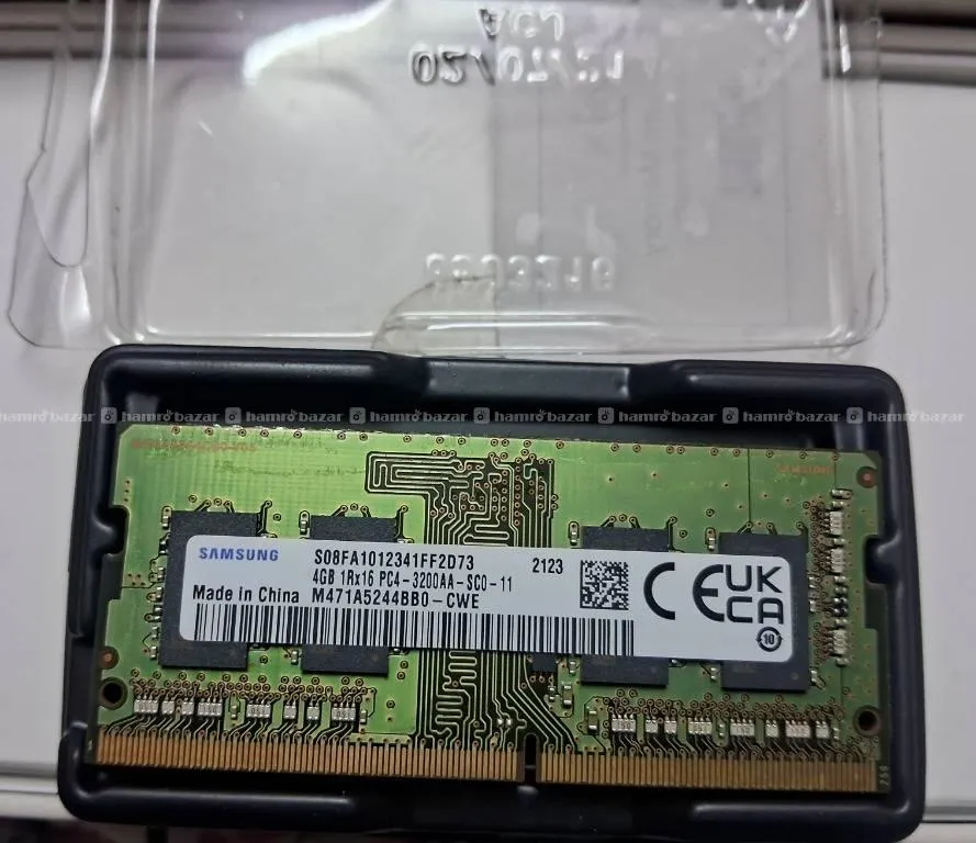 Samsung 4GB DDR4 3200MHz Laptop RAM (SO-DIMM