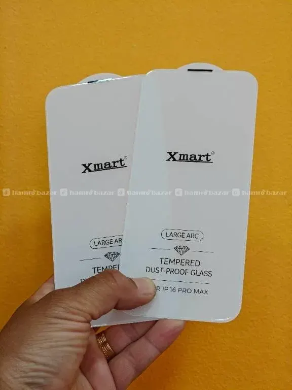 iPhone 16 Pro Max Anti Dust Borderless Glass