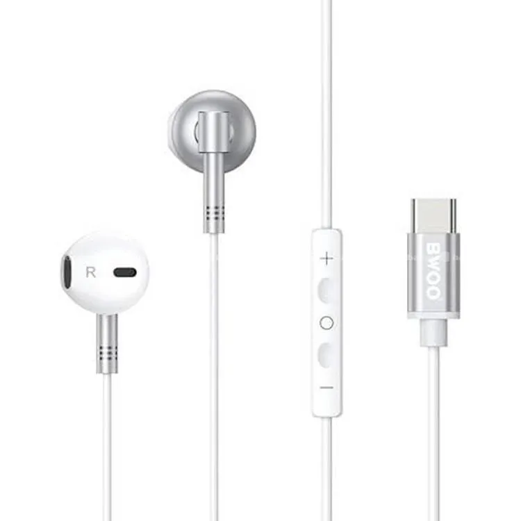 BWOO HF 166 USB Type C Wired Earphone