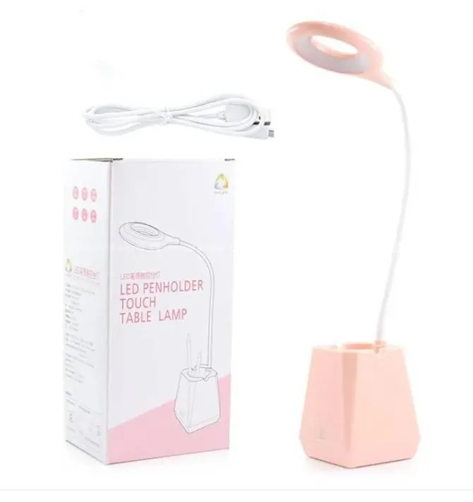 LED Desk Lamp for Kids - USB Rechargeable & Safe