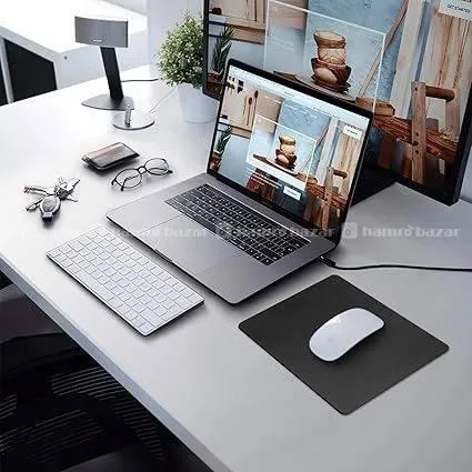 Gaming Mouse Pad with Carbon Fiber Surface