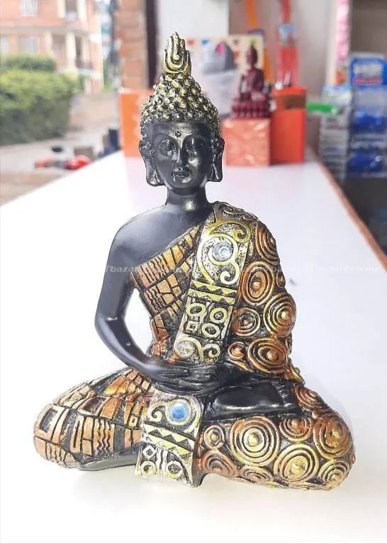 Black Colour Gautam Buddha Statue in Cheap price