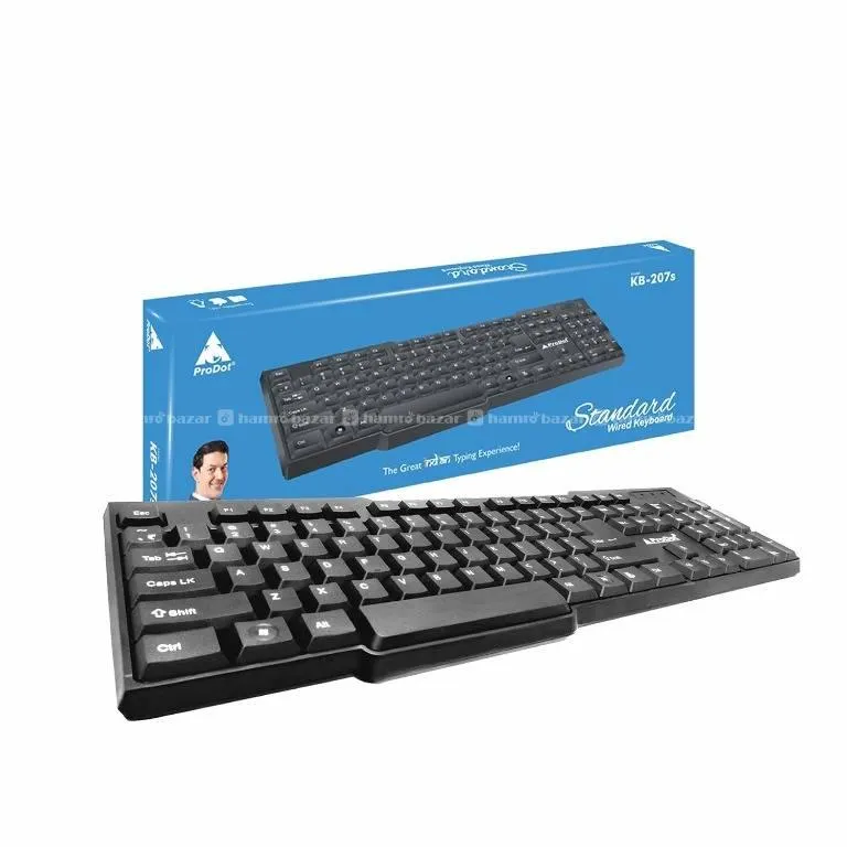 ProDot kb 207s wired usb standard keyboard