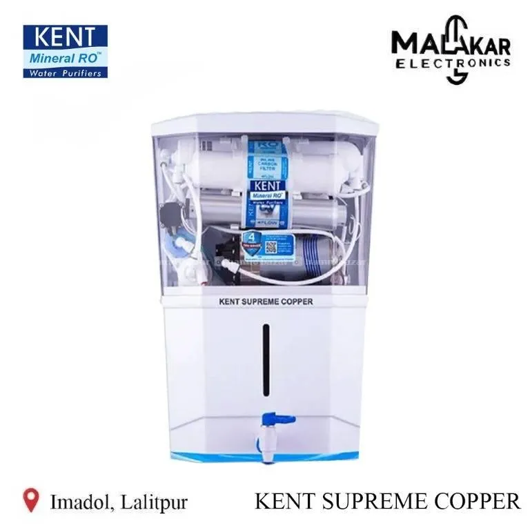 Kent 8L Supreme Copper RO Water Purifier