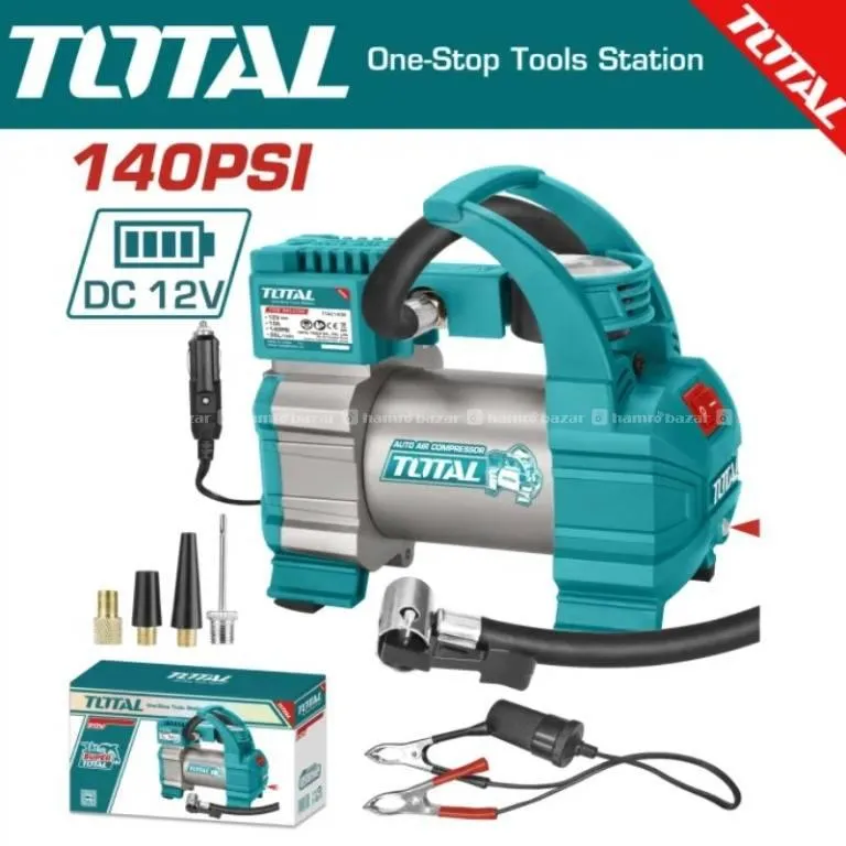 TOTAL Auto Air Compressor 12V TTAC1406