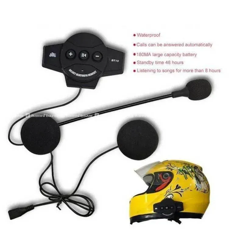 Brand New Motorcycle Wireless Helmet Headset