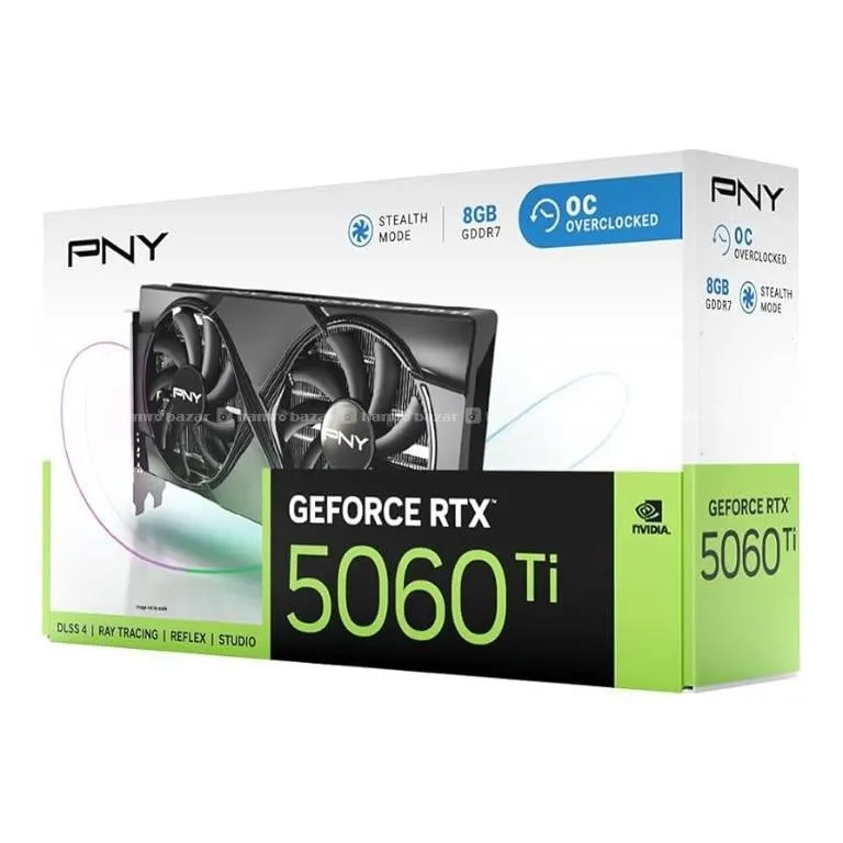 PNY GeForce RTX 5060 Ti Overclocked 8GB GDDR7 DL.