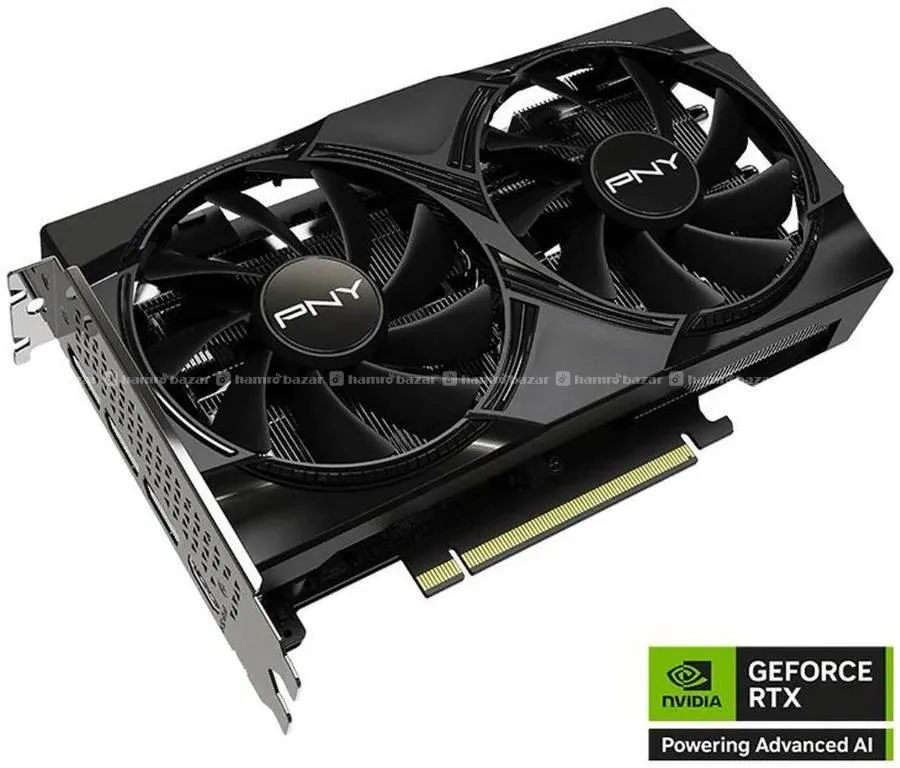 PNY GeForce RTX 5060 8GB OC Dual Fan, DLSS4 , RAY.