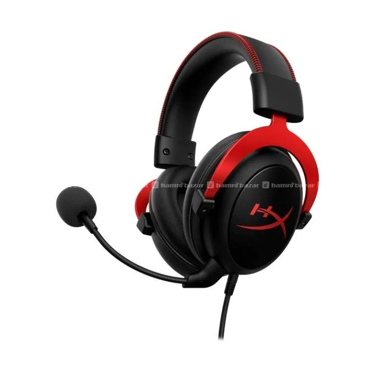 HyperX Cloud II Gaming Headset - 53mm Drivers, Det