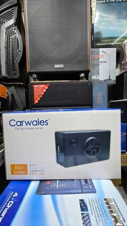 Car 6" inch Bass Woofer (Carwales)