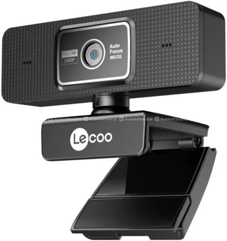 Lecoo WEC02 Web Camera Auto Focus Webcam