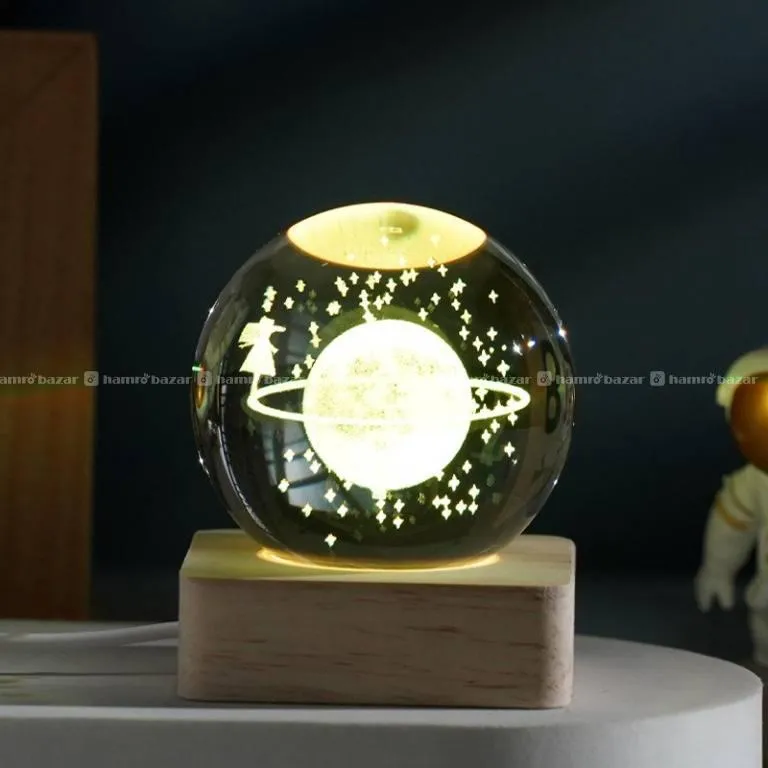 Universal 3D Crystal Ball Lamp