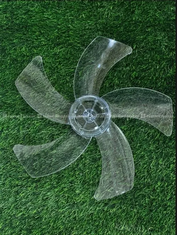 transparent fan blade