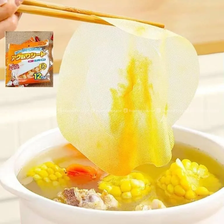 Oil Absorbing Sheets Cooking Paper Kitchen Sheets