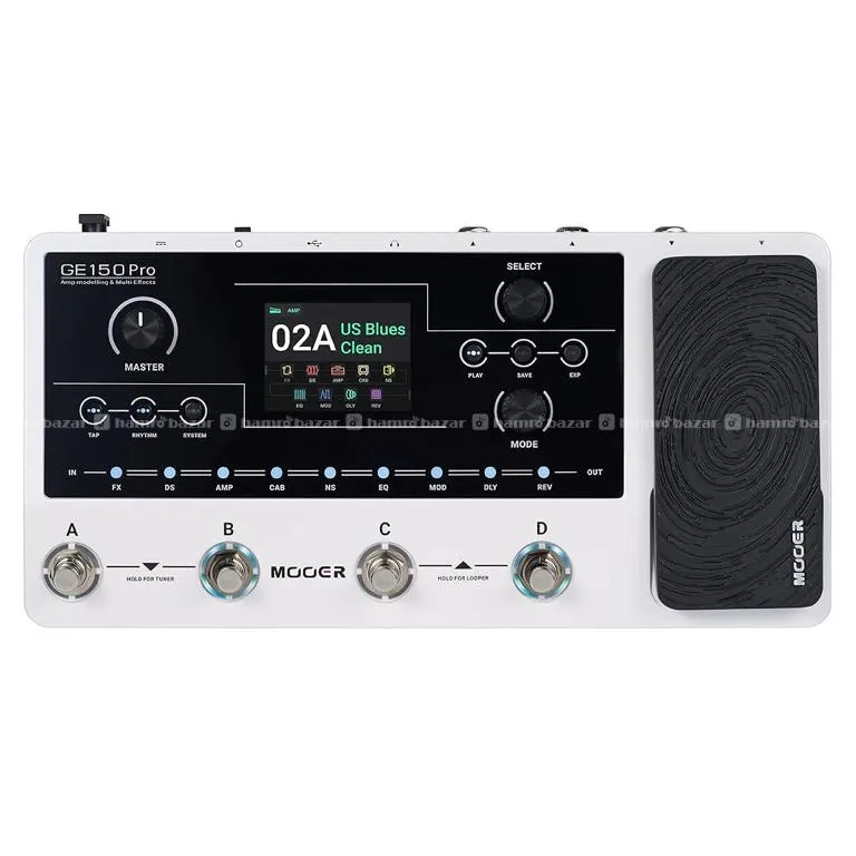 Mooer 150 Plus Guitar Multi Effect Pedal