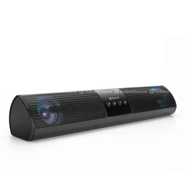Kisonli LED 907 Portable Sound Bar Speaker