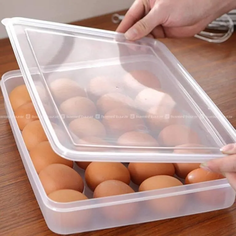 24 Eggs Plastic Tray for Fridge
