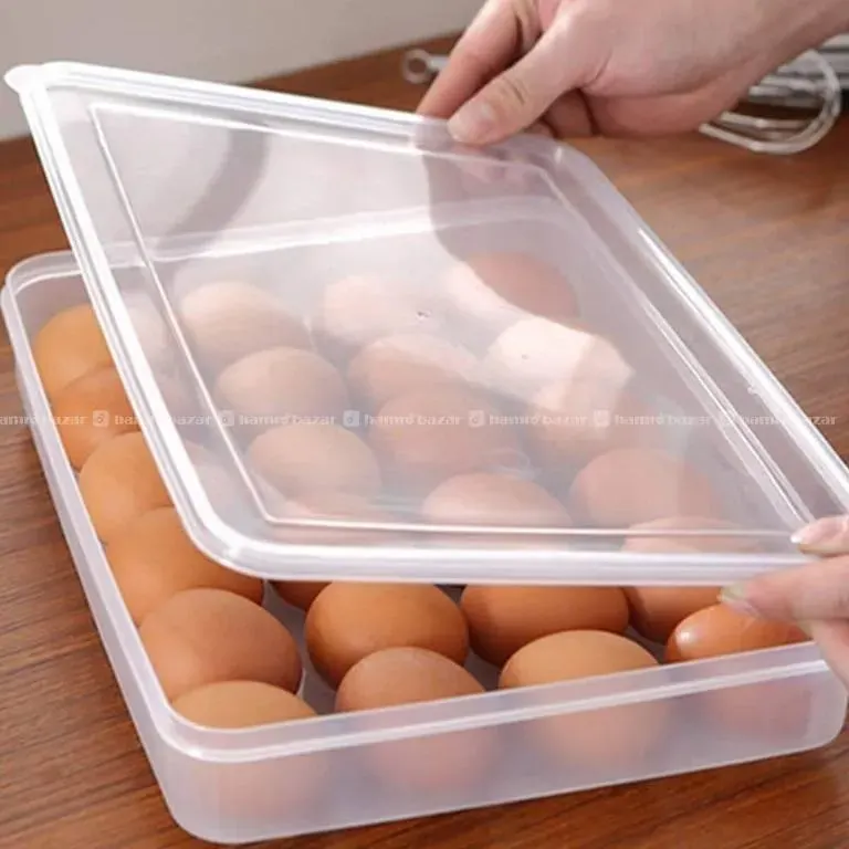 24 Eggs Plastic Tray for Fridge