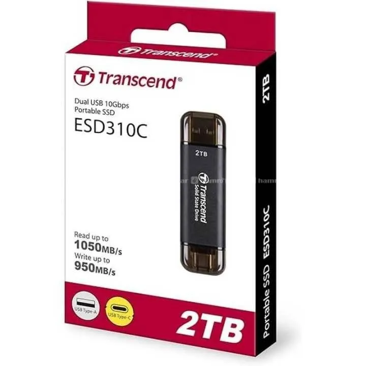 TRANSCEND - TS2TESD310C-2TB,pendrive External SSD
