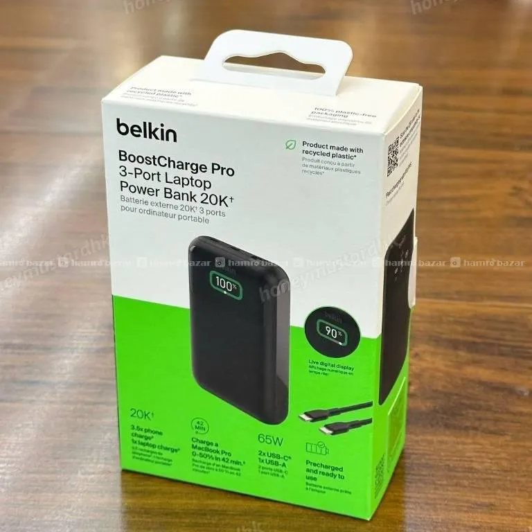 belkin BPB020btBK LAPTOP POWER BANK 20K