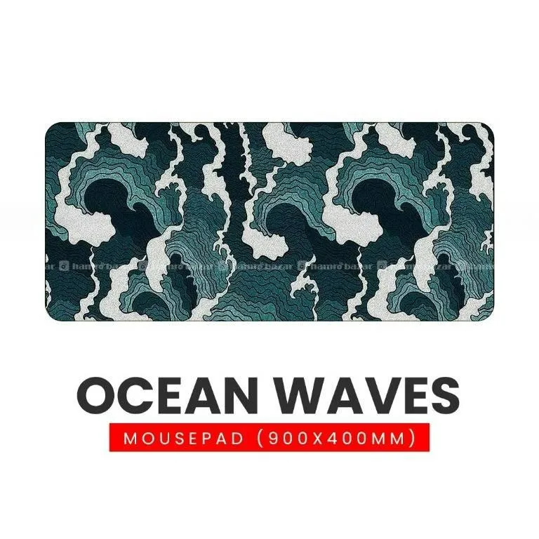 Ocean Waves Gaming Mousepad