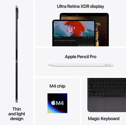 Apple 13" iPad Pro M4Chip 256GB,
