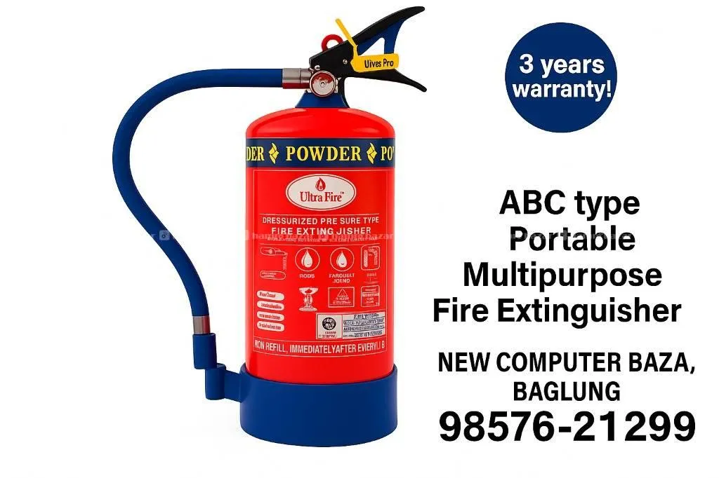 New Fire Extinguishers in Baglung 9857621296