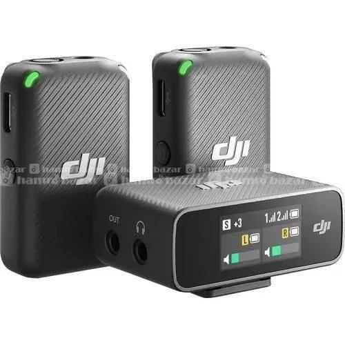 DJI mic 2-person compact digital wireless Micropho