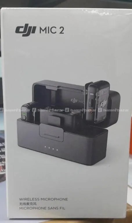 DJI Mic 2 Transmitter (Shadow Black), Wireless Mic