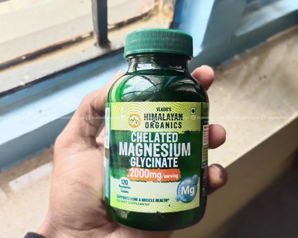 VLADO CHELATED MAGNESIUM GLYCINATE, 120 TABLET