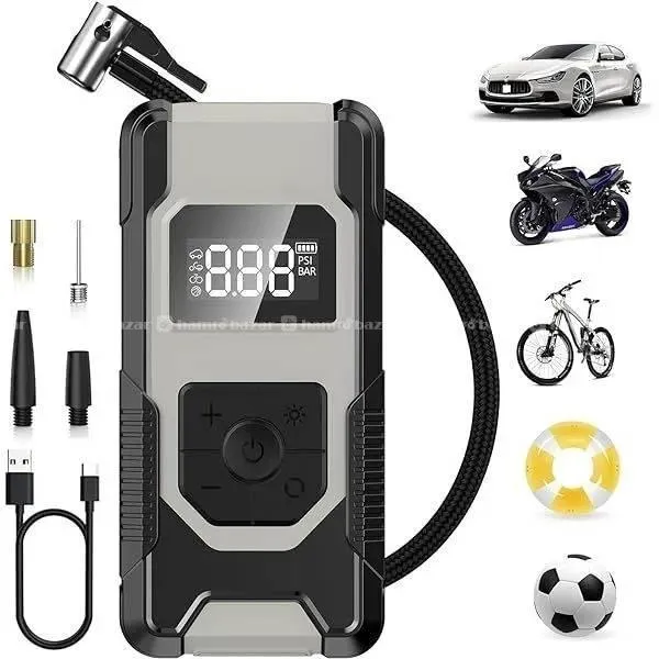 Go Des GDB618 Rechargeable Portable Tyre Air Pump