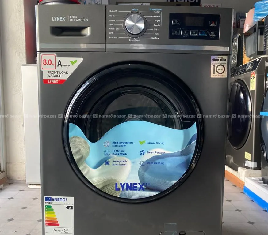 Lynex 8KG Washing Machine GL-LWM/8.0 HS