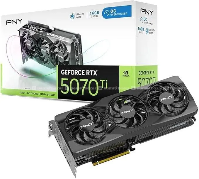 PNY NVIDIA GeForce RTX™ 5070 Ti OC Graphic