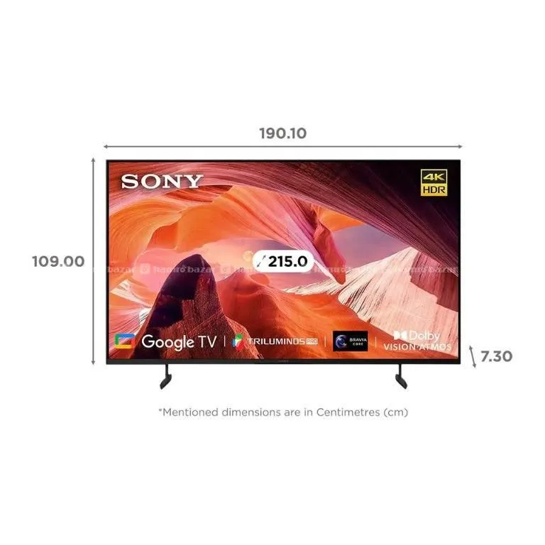 Sony 85" LED TV (85X80L)