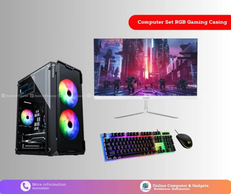 GAMING PC 3rd gen I5 Processsor 8 GB RAM 256 GB SS