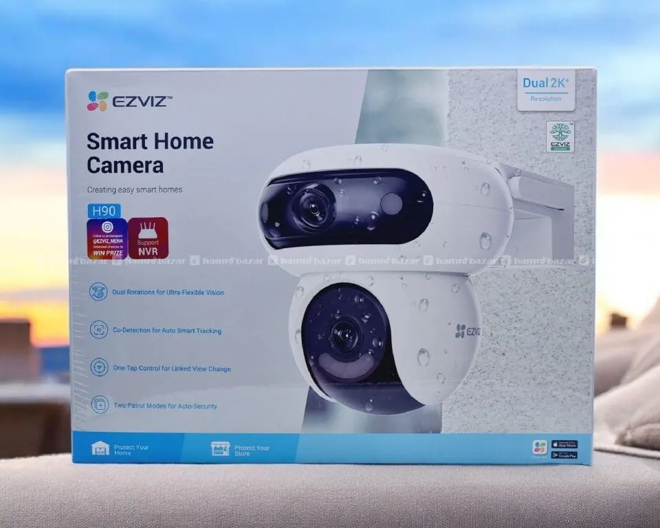 H90 4MP Smart WiFi CCTV Camera | Full Color Night
