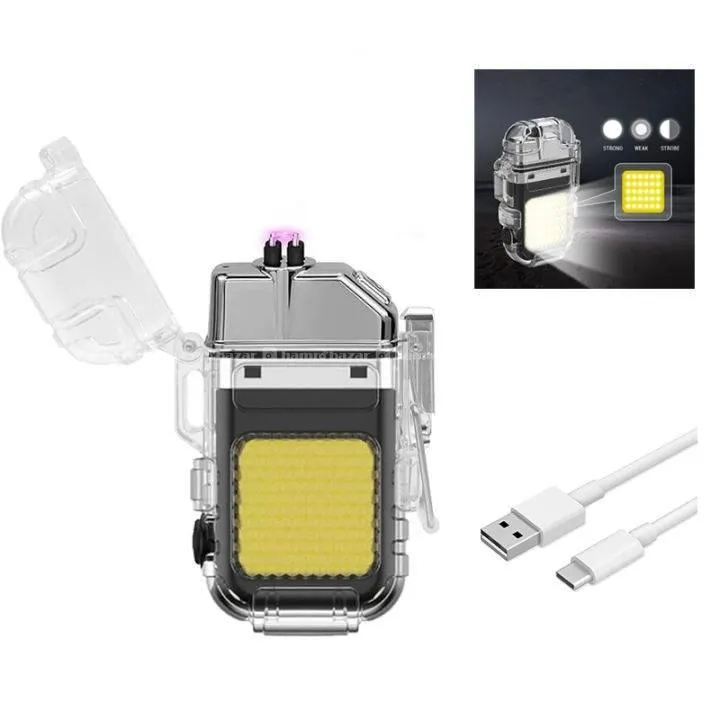 Rechargeable Electric Light with LED Flashlight