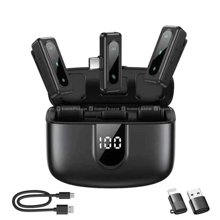 Jmary MW-17 Noise Cancellation Wireless Microphone
