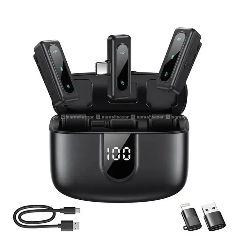 Jmary MW-17 Noise Cancellation Wireless Microphone