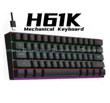 H61K Blue Switch Mechanical Keyboard Blue Switch