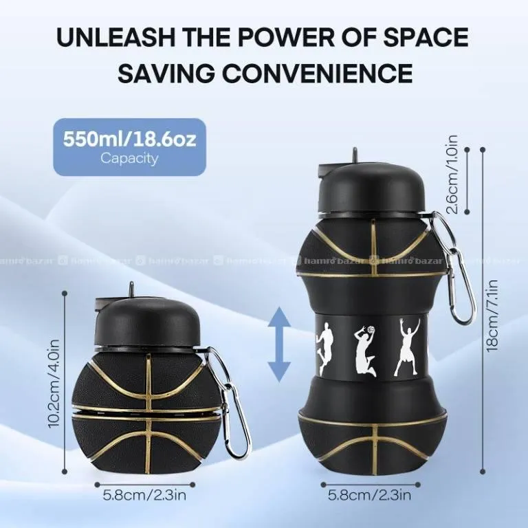 SuperRide Food-grade Silicone Water Bottle