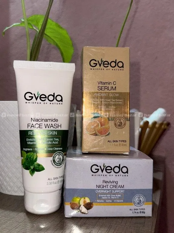 Night skincare set