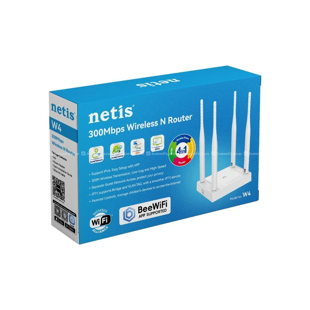 Netis Router W4 Wireless Wifi