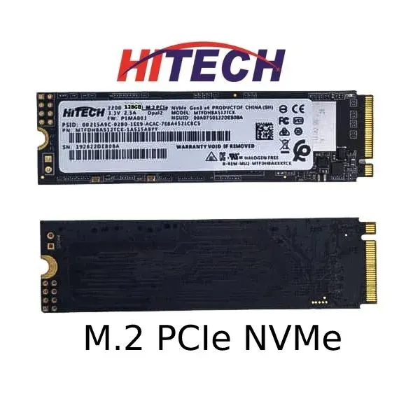 HITECH SSD PCIe NVMe Solid State Drive 256GB