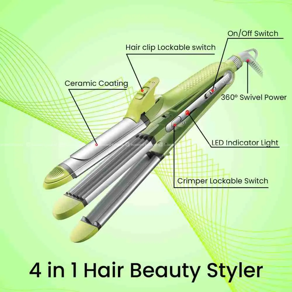 VGR V-569 Professional 4-in-1 Hair Beauty Styler