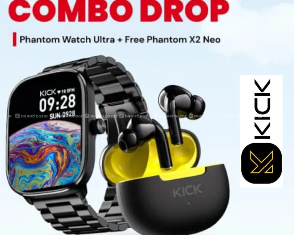 *KICK LIFESTYLE* Combo Watch & Earbuds