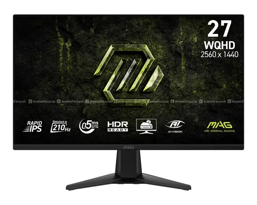 MSI MAG 275QF E21 27" 2K Monitor 210Hz, 10Bit